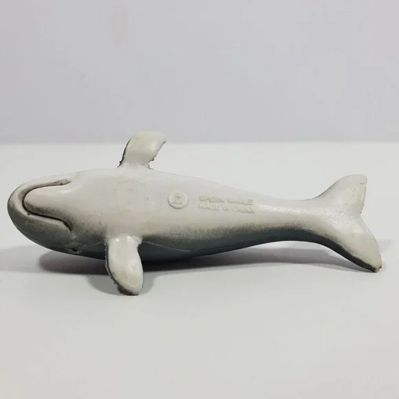 AAA 3.5" Sperm Whale Dolphin Killer Whale Figures Lot 3 Miniatures - Picture 8 of 16